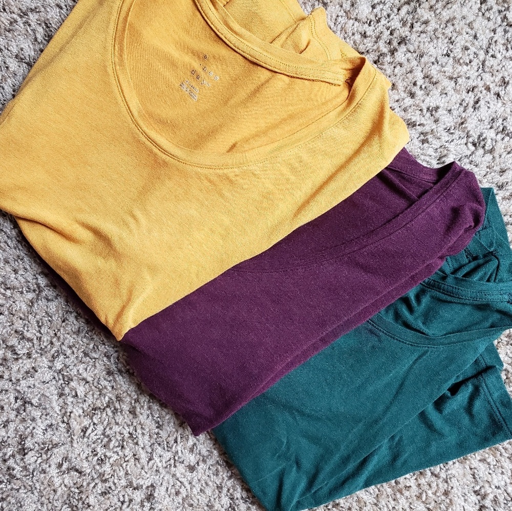 Set of 2 Crew Neck Tees